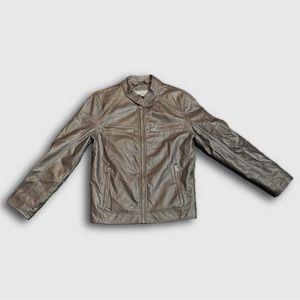 Goodfellow & Co. Men’s Dark Brown Leather Jacket